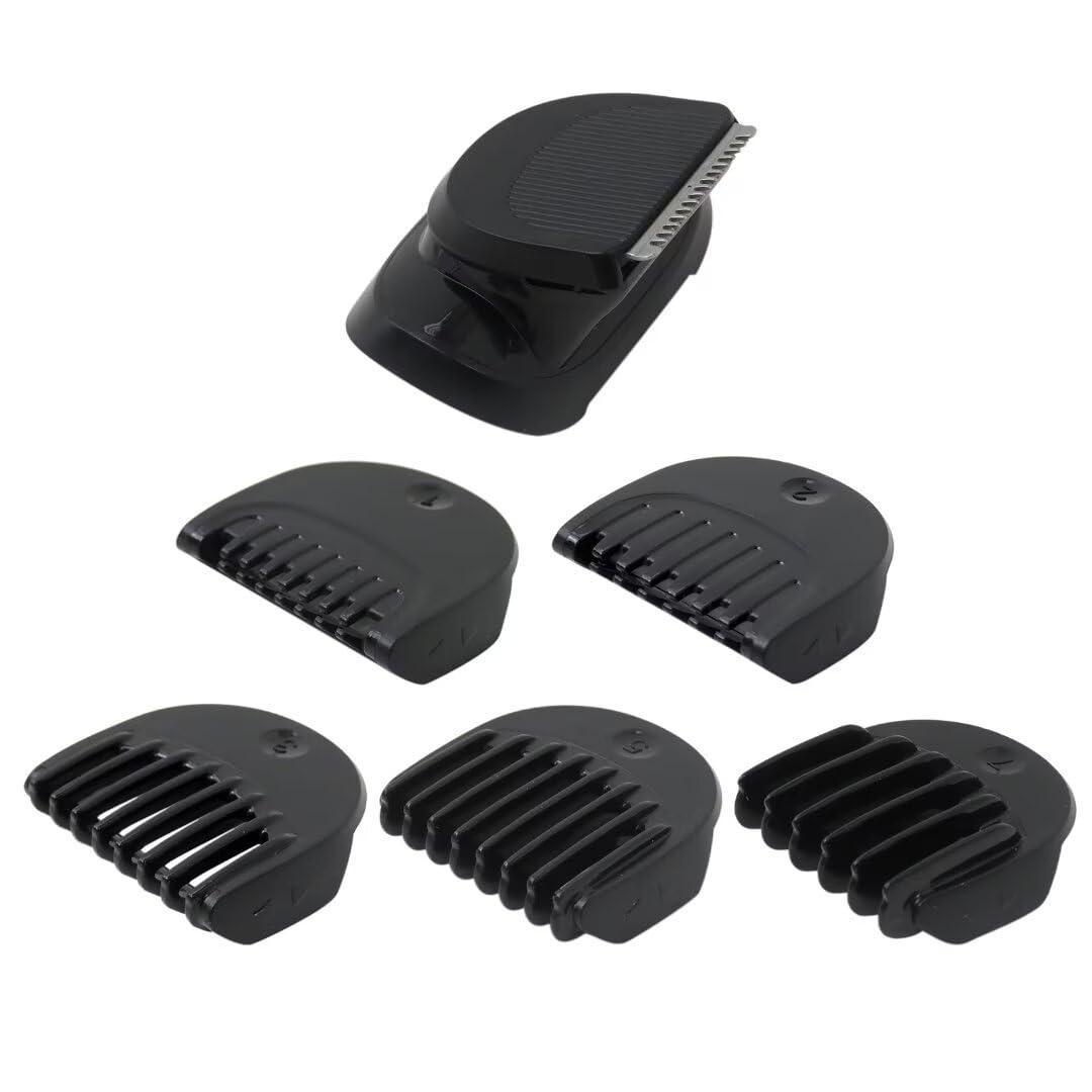 For Braun Series 5-6-7 Shaver Replacement Trimmer Attachment Kit With 5 Guiding CombsBlack