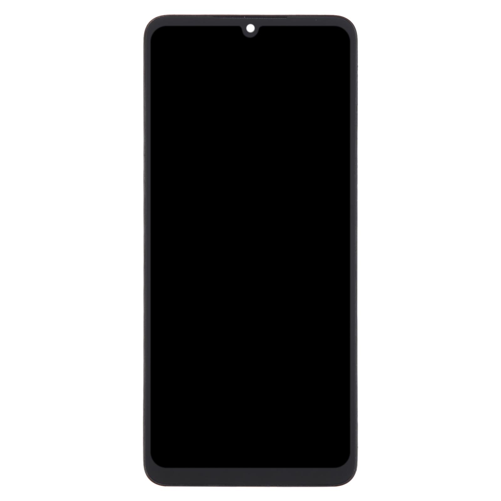 For Samsung Galaxy A05 SM-A055F Original LCD Screen Digitizer Full Assembly with Frame Black