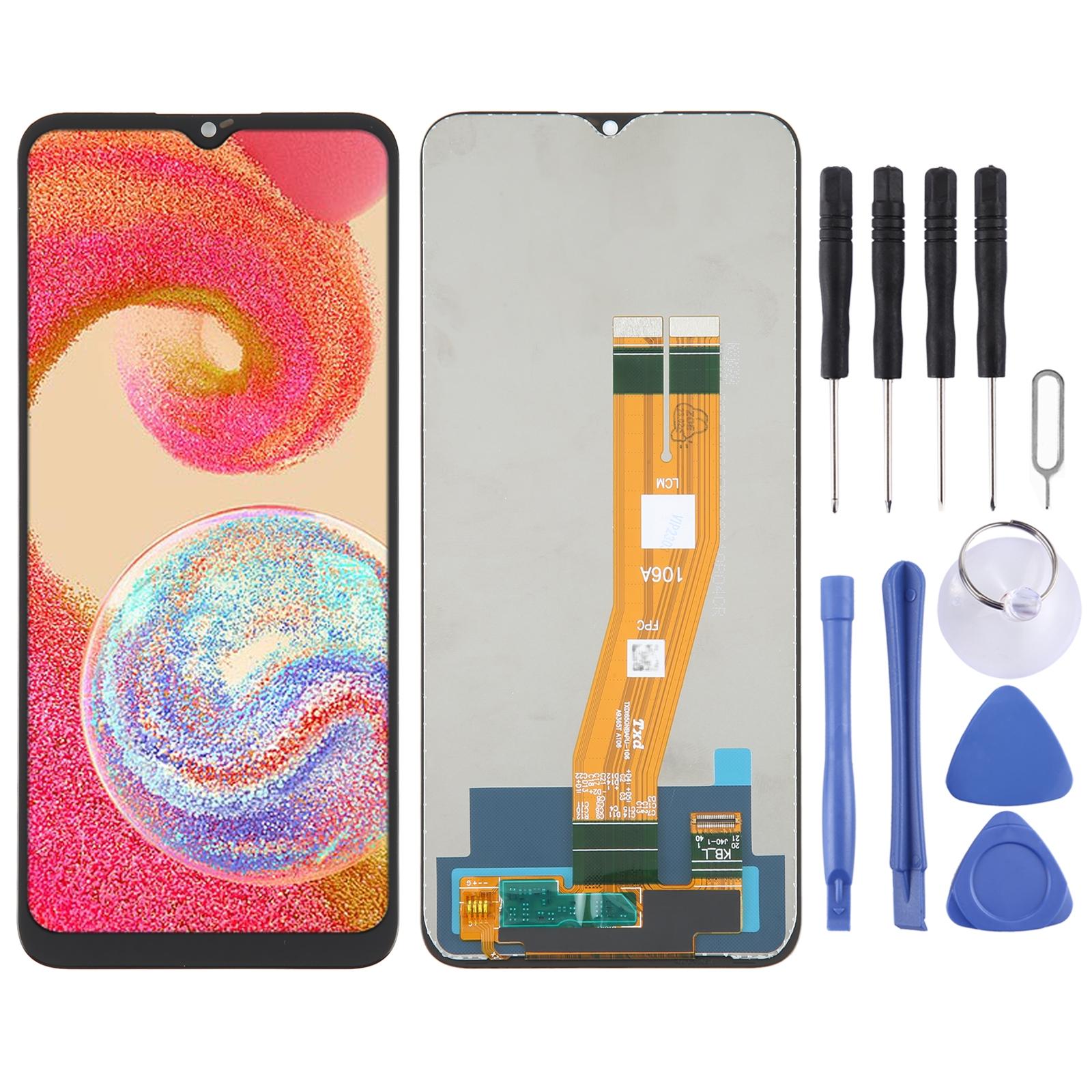 pls original lcd screen for samsung galaxy a04e sm-a042 with digitizer full assembly