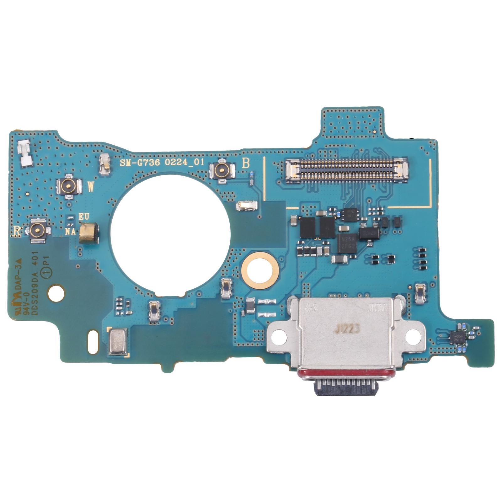 for samsung galaxy xcover6 pro sm-g736 original charging port board