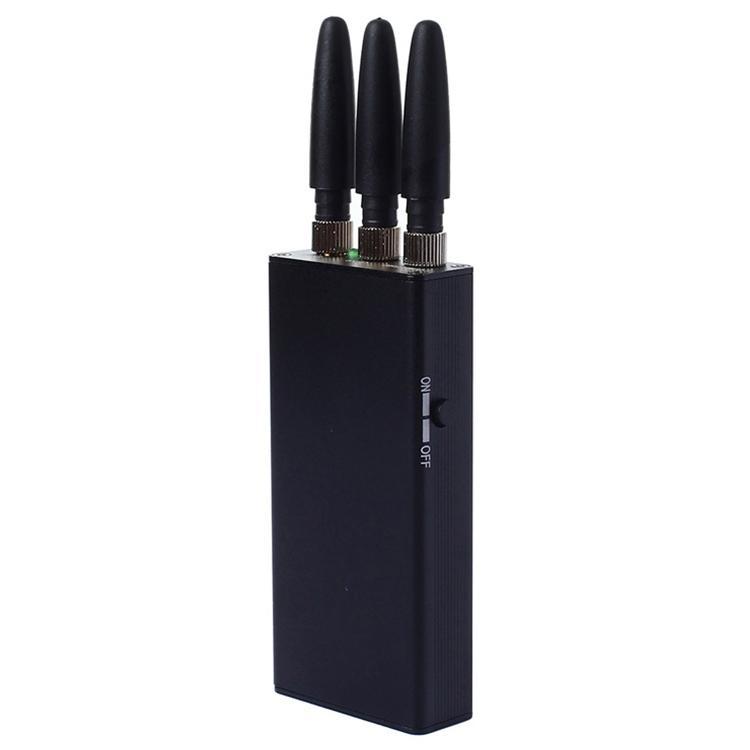 JAX-110B Mini Portable GSM-CDMA-DCS-PHS-GPS Cell Phone Signal Jammer Coverage: 1-5m