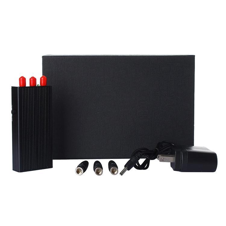 JAX-110B Mini Portable GSM-CDMA-DCS-PHS-GPS Cell Phone Signal Jammer Coverage: 1-5m