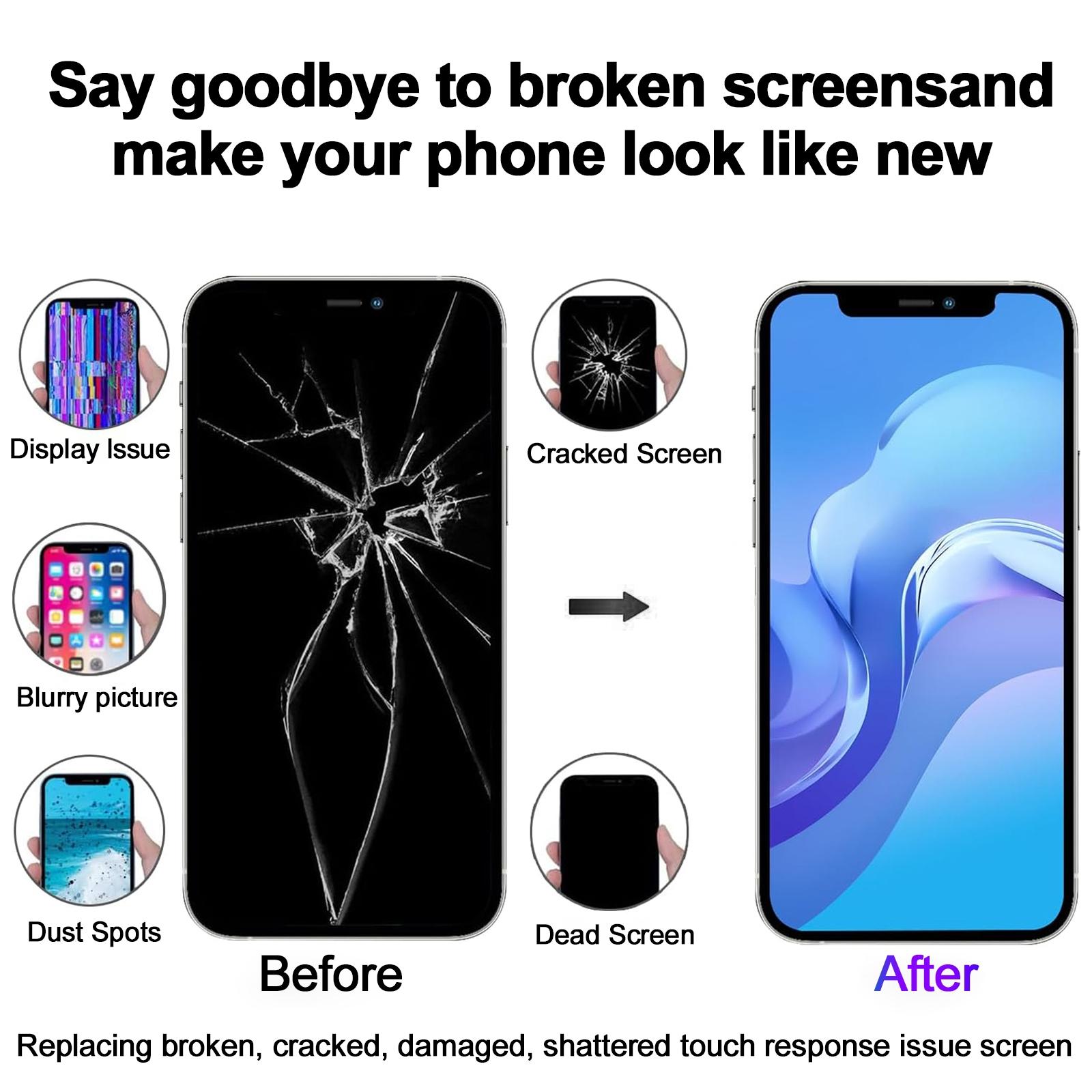 JK incell LCD Screen for iPhone 11Black