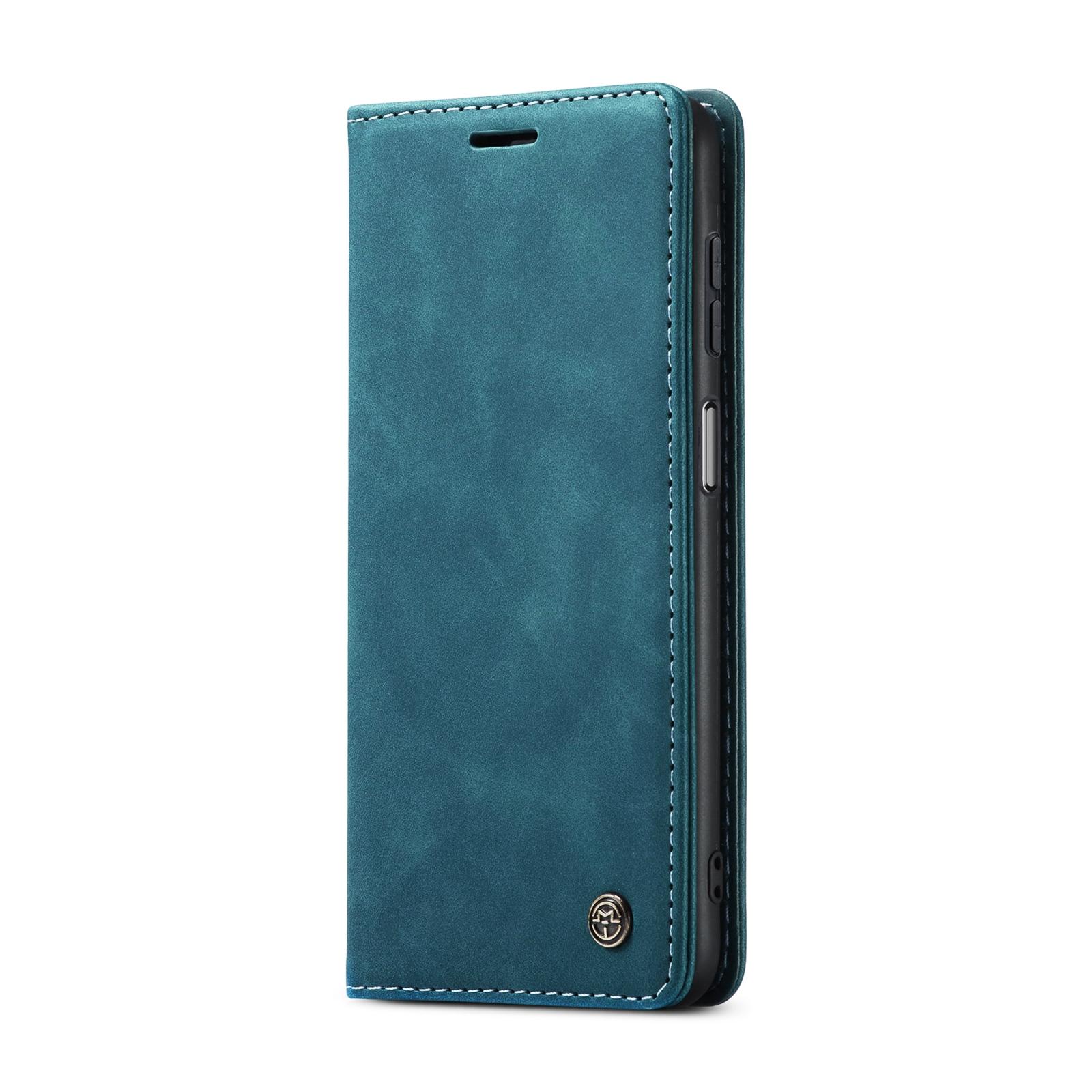 For Samsung Galaxy A15 5G CaseMe 013 Multifunctional Horizontal Flip Leather Phone CaseBlue