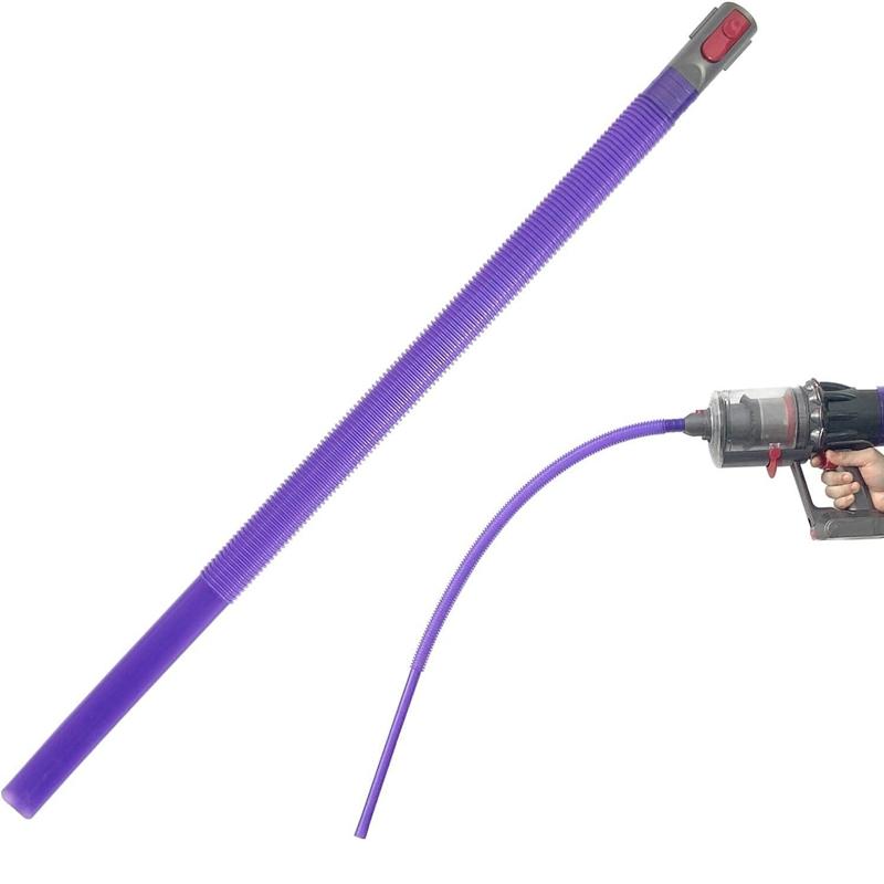 For Dyson V7 - V8 - V10 - V11 - V15 - G5 Cordless Vacuum Dryer Vent Cleaner Kit Hose Attachment Purple