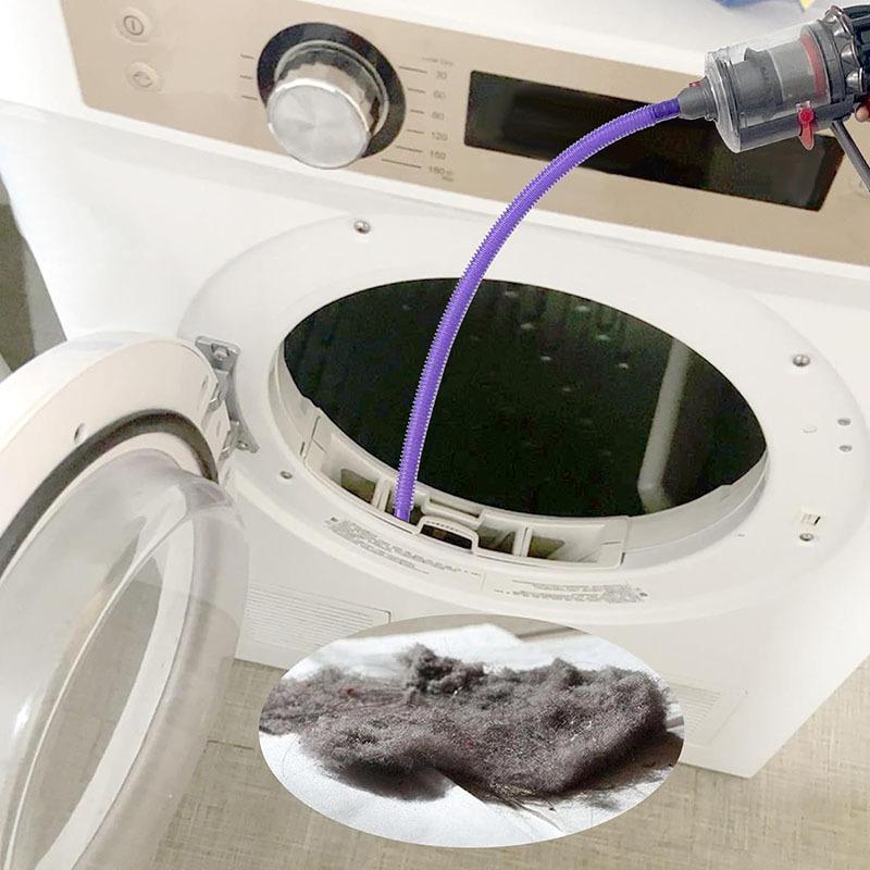 For Dyson V7 - V8 - V10 - V11 - V15 - G5 Cordless Vacuum Dryer Vent Cleaner Kit Hose Attachment Purple