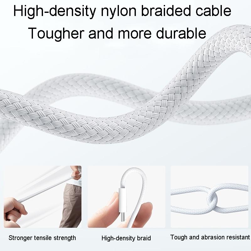 2m For Macbook Air-Pro Series Type-C To Magsafe 3 Braided Magnetic CableMidnight Blue