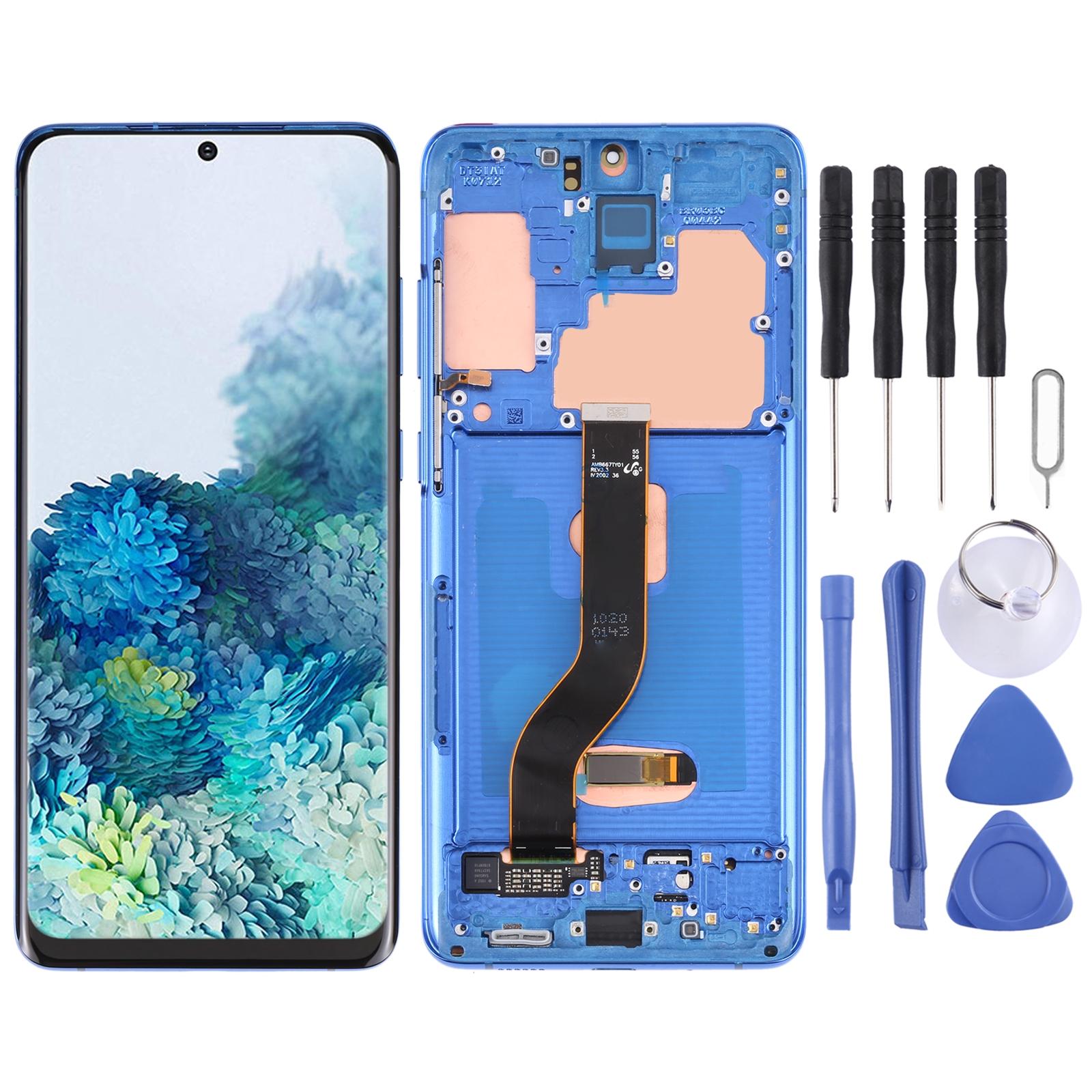 For Samsung Galaxy S22 Ultra 5G SM-S908U US Edition 6.78 inch OLED LCD Screen Digitizer Full Assembly with Frame Black