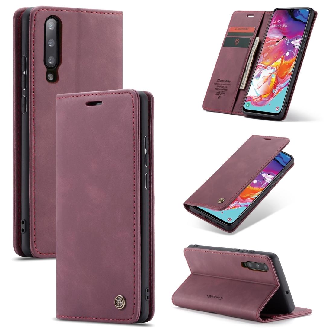For Samsung Galaxy S20 FE CaseMe 013 Multifunctional Horizontal Flip Leather Case with Holder & Card Slot & WalletCoffee