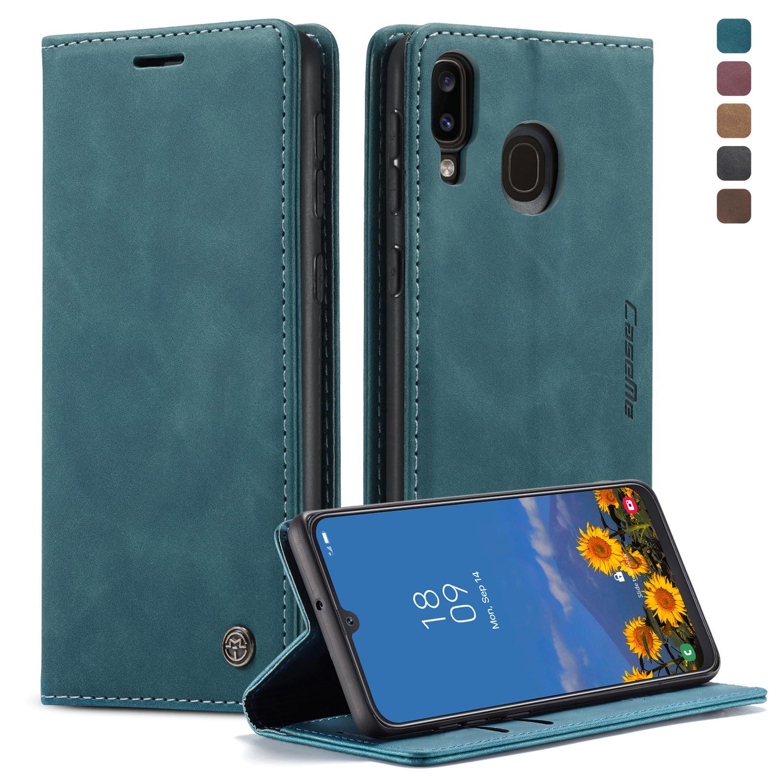 For Samsung Galaxy S20 FE CaseMe 013 Multifunctional Horizontal Flip Leather Case with Holder & Card Slot & WalletCoffee