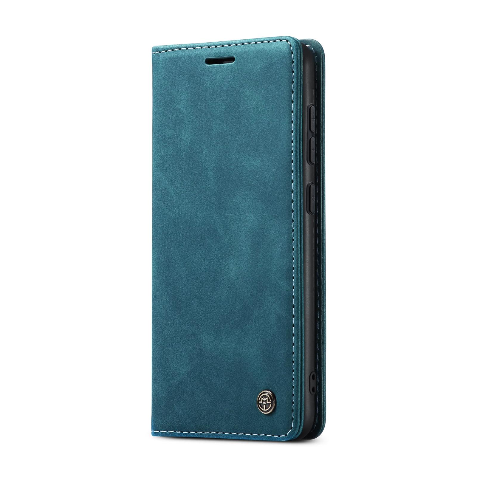 For Samsung Galaxy S24 FE 5G CaseMe 013 Multifunctional Horizontal Flip Leather Phone CaseBlue