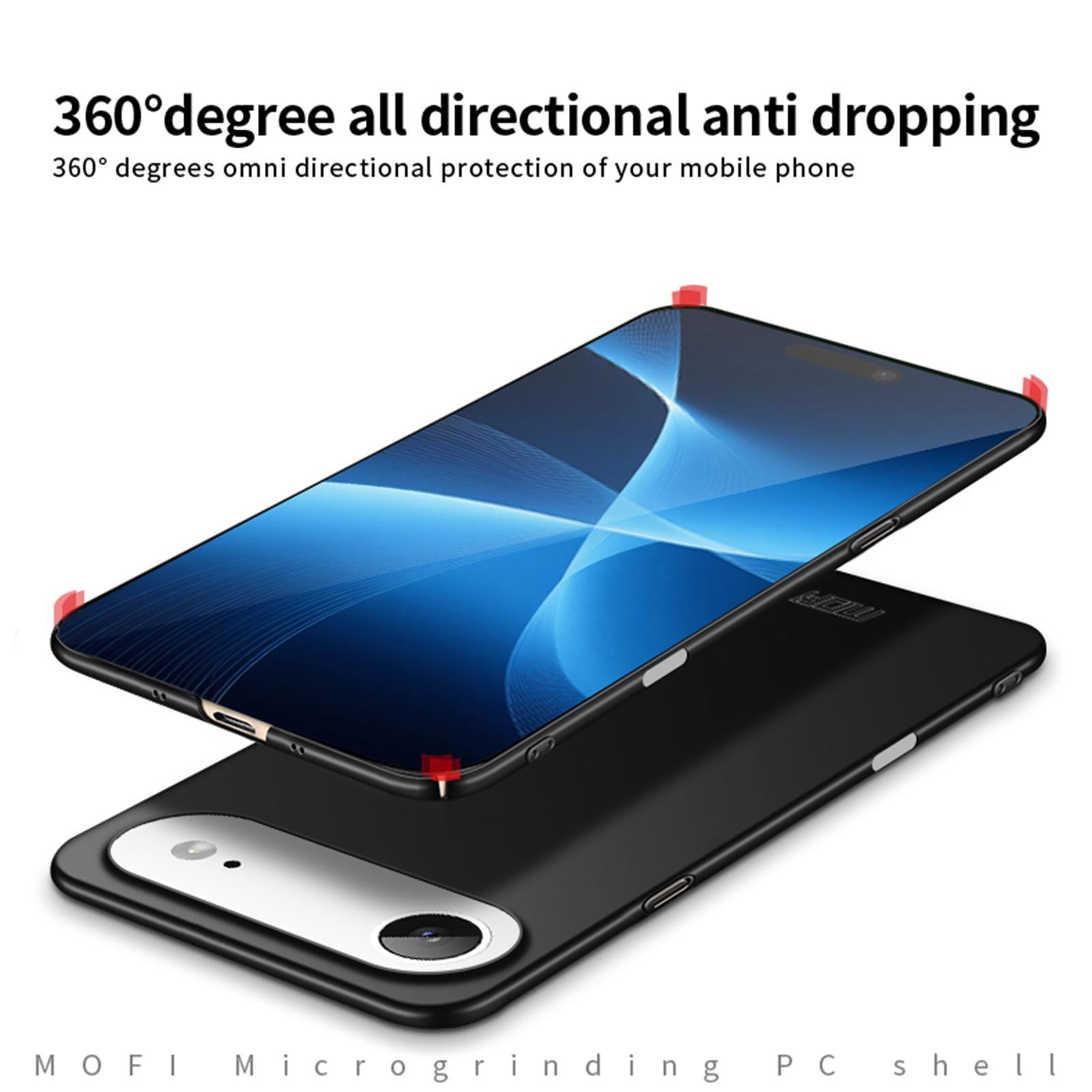 For iPhone Air MOFI Frosted PC Ultra-thin Hard Phone CaseRed