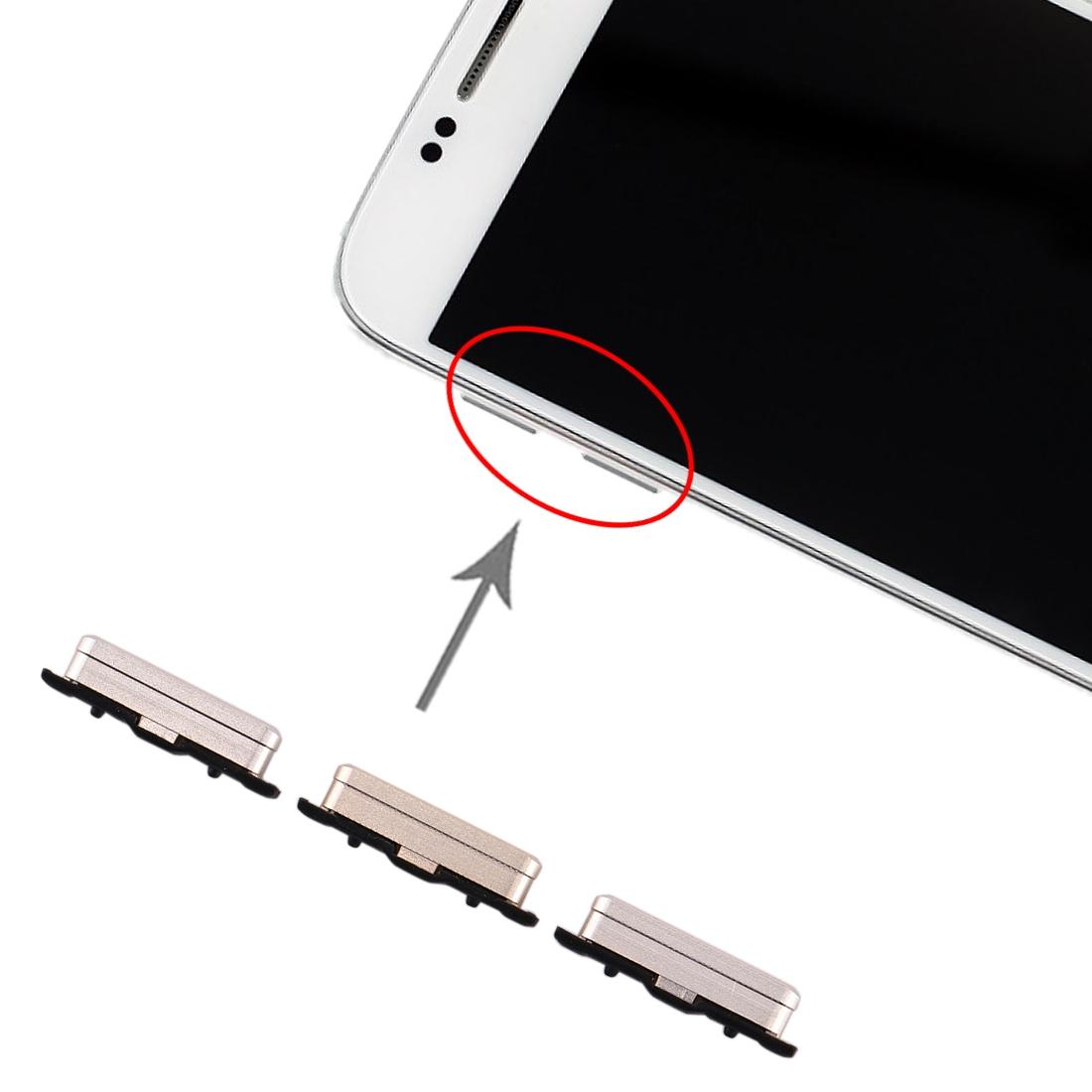 For Samsung Galaxy Tab S7 FE SM-T730-T733-T736B-T735 1set Original Power Button + Volume Control Button Black
