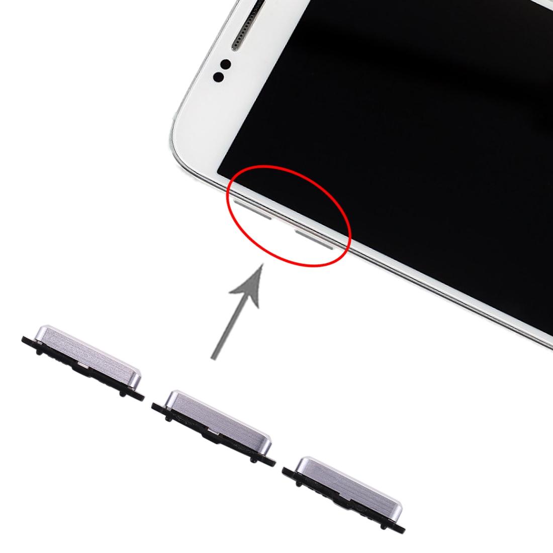 For Samsung Galaxy Tab S7 FE SM-T730-T733-T736B-T735 1set Original Power Button + Volume Control Button Black