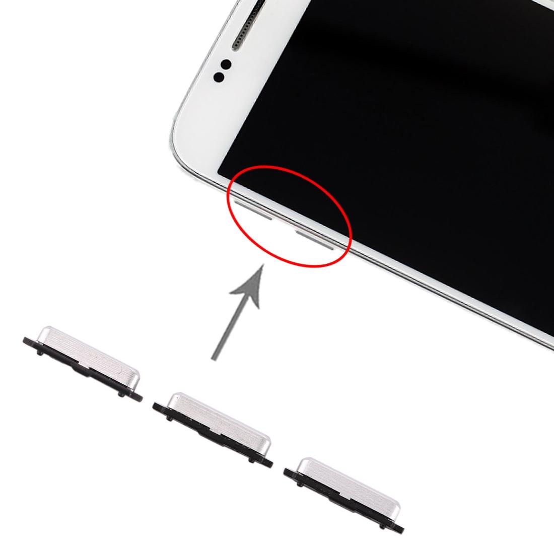 For Samsung Galaxy Tab S7 FE SM-T730-T733-T736B-T735 1set Original Power Button + Volume Control Button Black