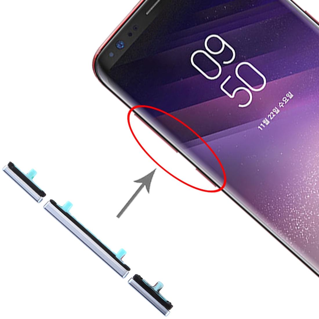 For Samsung Galaxy Tab S7 FE SM-T730-T733-T736B-T735 1set Original Power Button + Volume Control Button Black