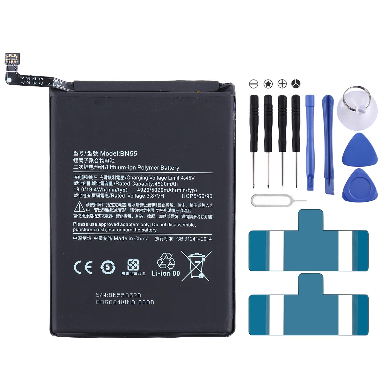 For Xiaomi Black Shark 4 - 4 Pro BS08FA 2250mAh Li-Polymer Battery Replacement