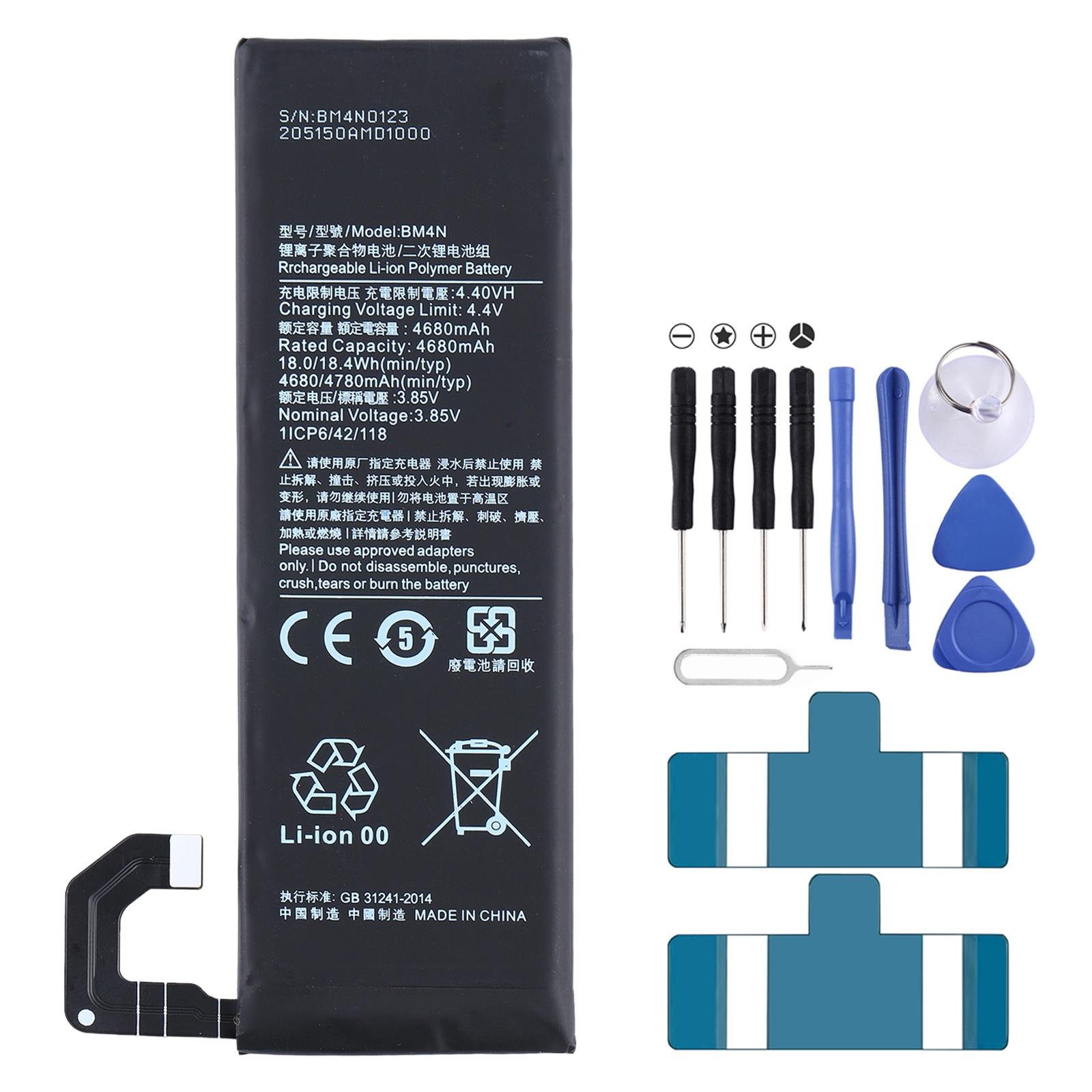For Xiaomi Black Shark 4 - 4 Pro BS08FA 2250mAh Li-Polymer Battery Replacement