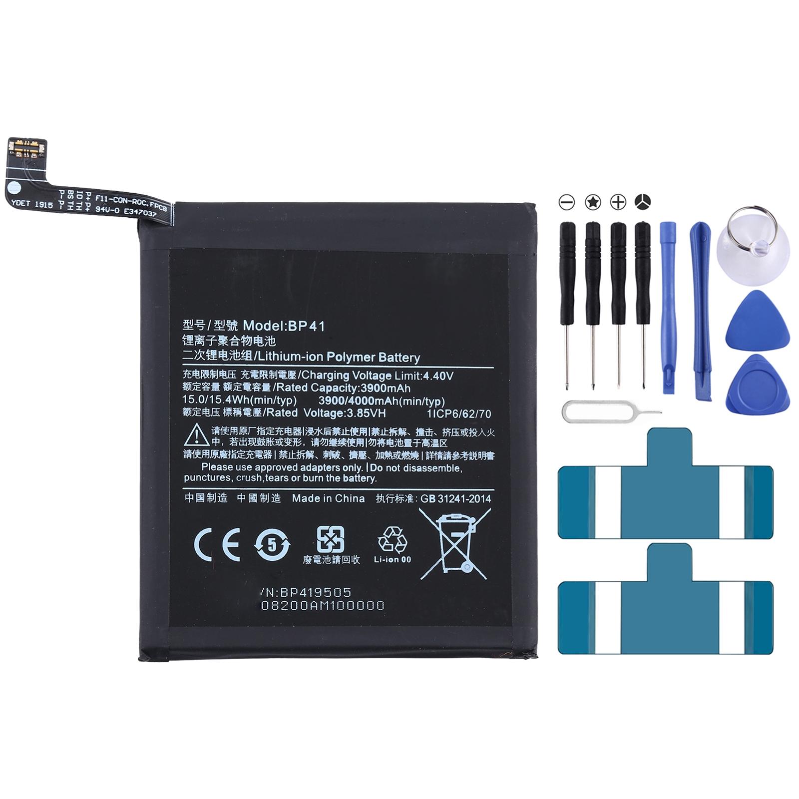 For Xiaomi Black Shark 4 - 4 Pro BS08FA 2250mAh Li-Polymer Battery Replacement