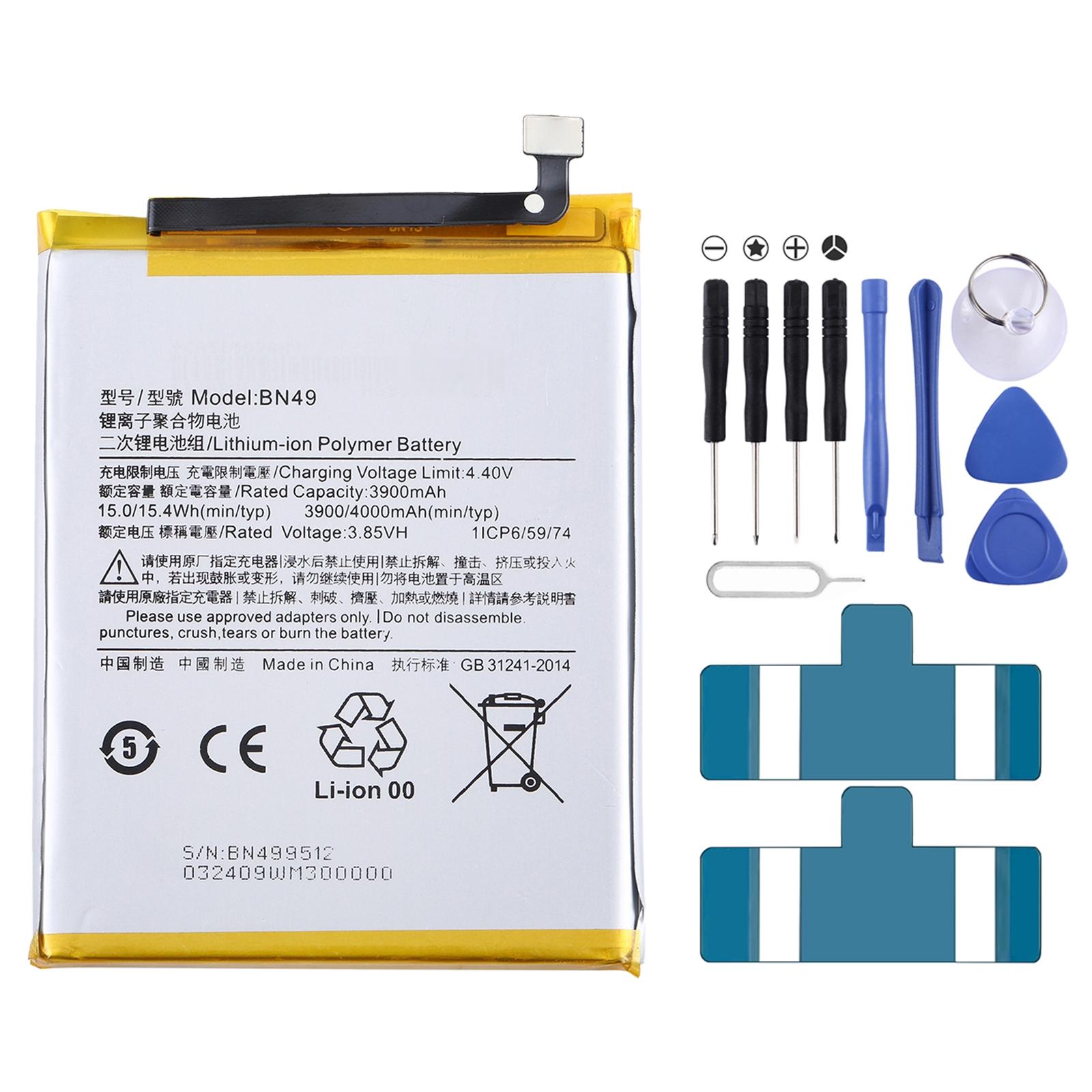 For Xiaomi Black Shark 4 - 4 Pro BS08FA 2250mAh Li-Polymer Battery Replacement