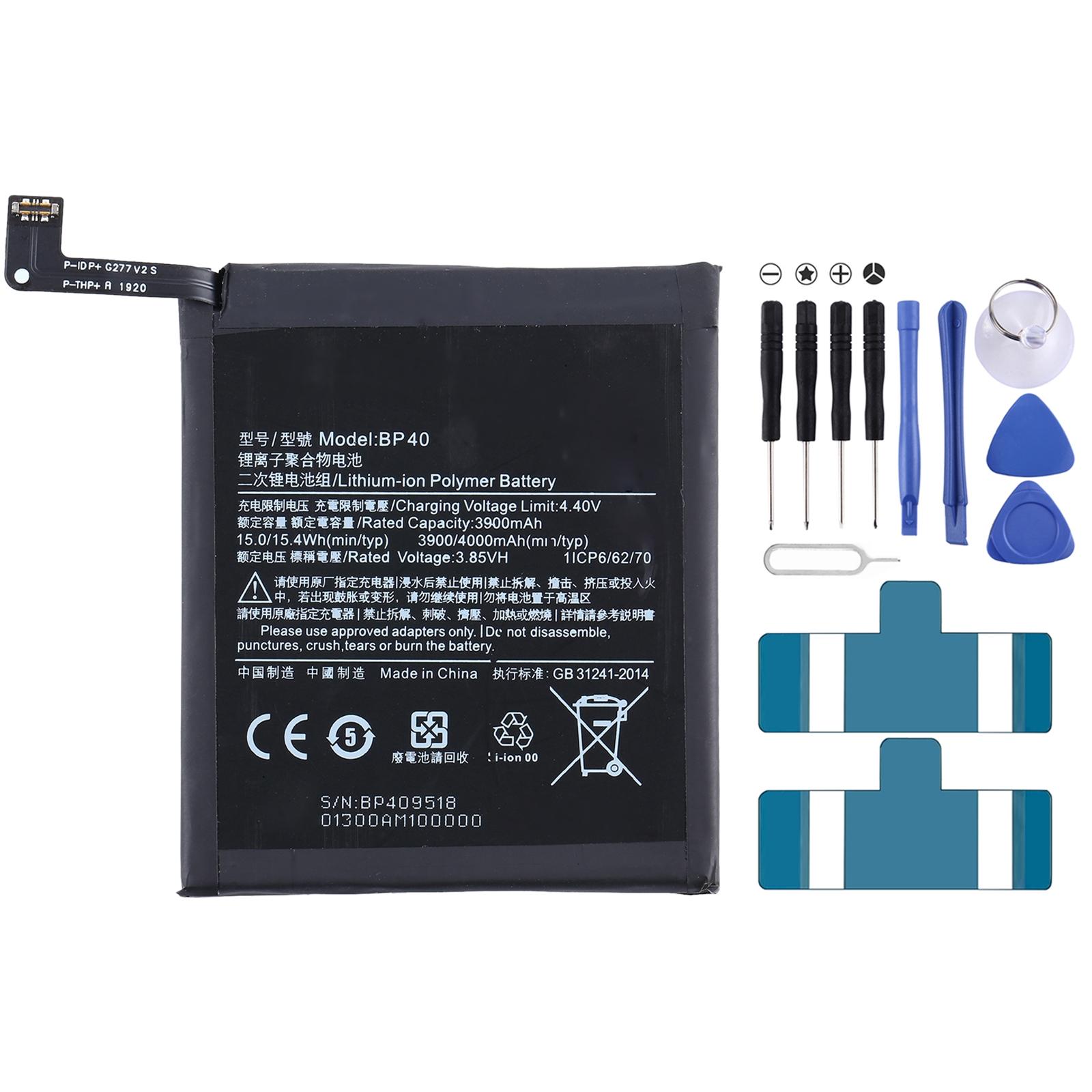 For Xiaomi Black Shark 4 - 4 Pro BS08FA 2250mAh Li-Polymer Battery Replacement