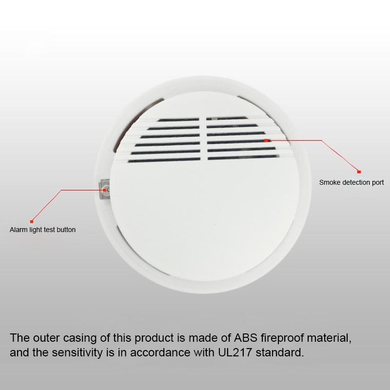 SS-168 First Alert Battery-Operated Fire Smoke Alarm DetectorWhite
