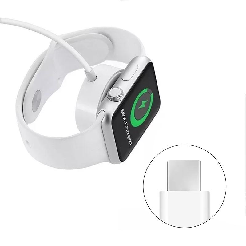 1m USB-C - Type-C Magnetic Fast Charger Charging Cable for Watch Apple Series Ultra-8-7-6-SE-SE2-5-4-3-2