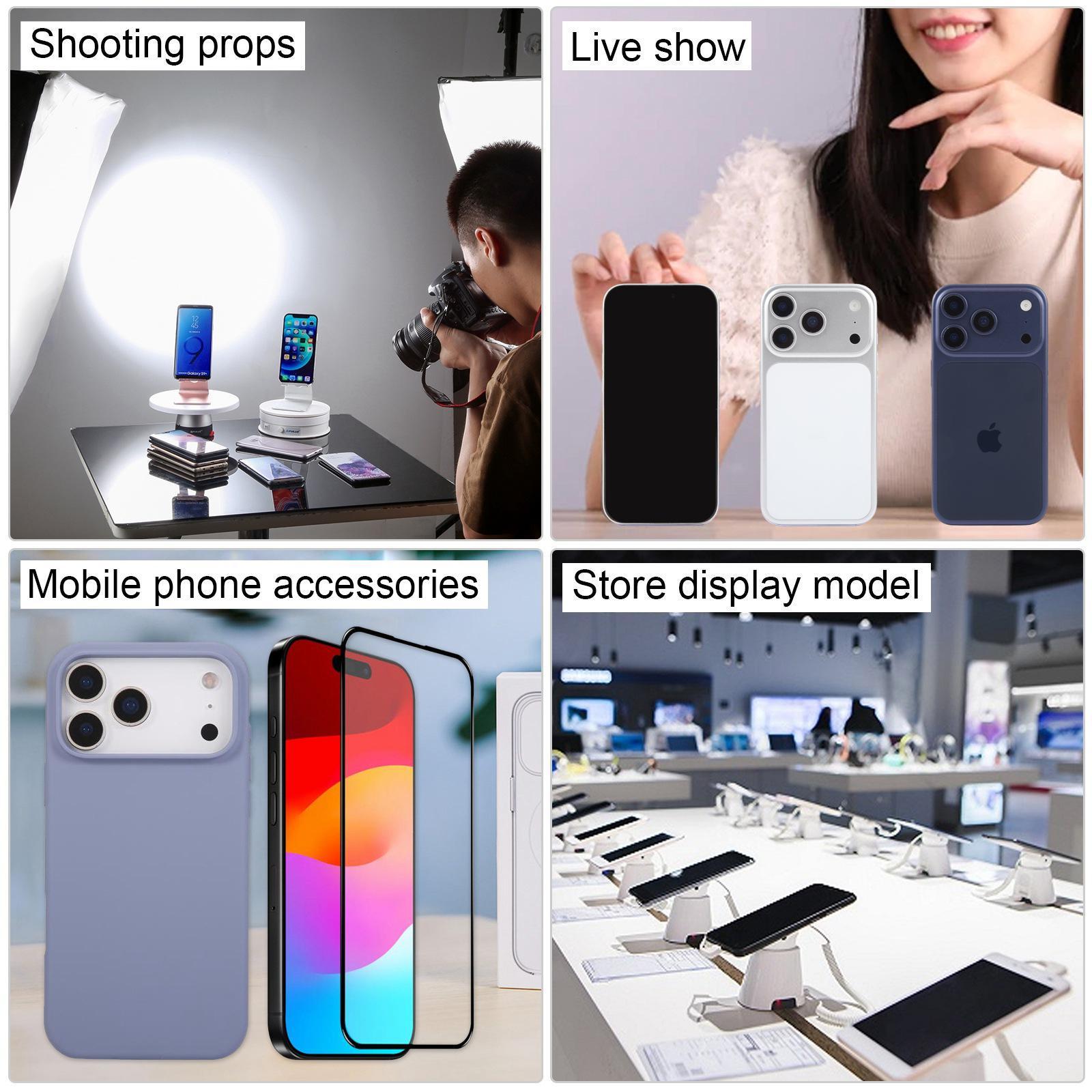 For iPhone 17 Pro Black Screen Non-Working Fake Dummy Display Model Orange