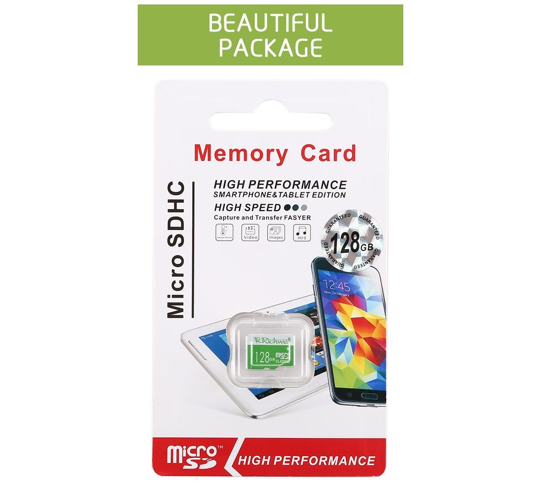 Richwell 64GB High Speed Class 10 Micro SDTF Memory Card