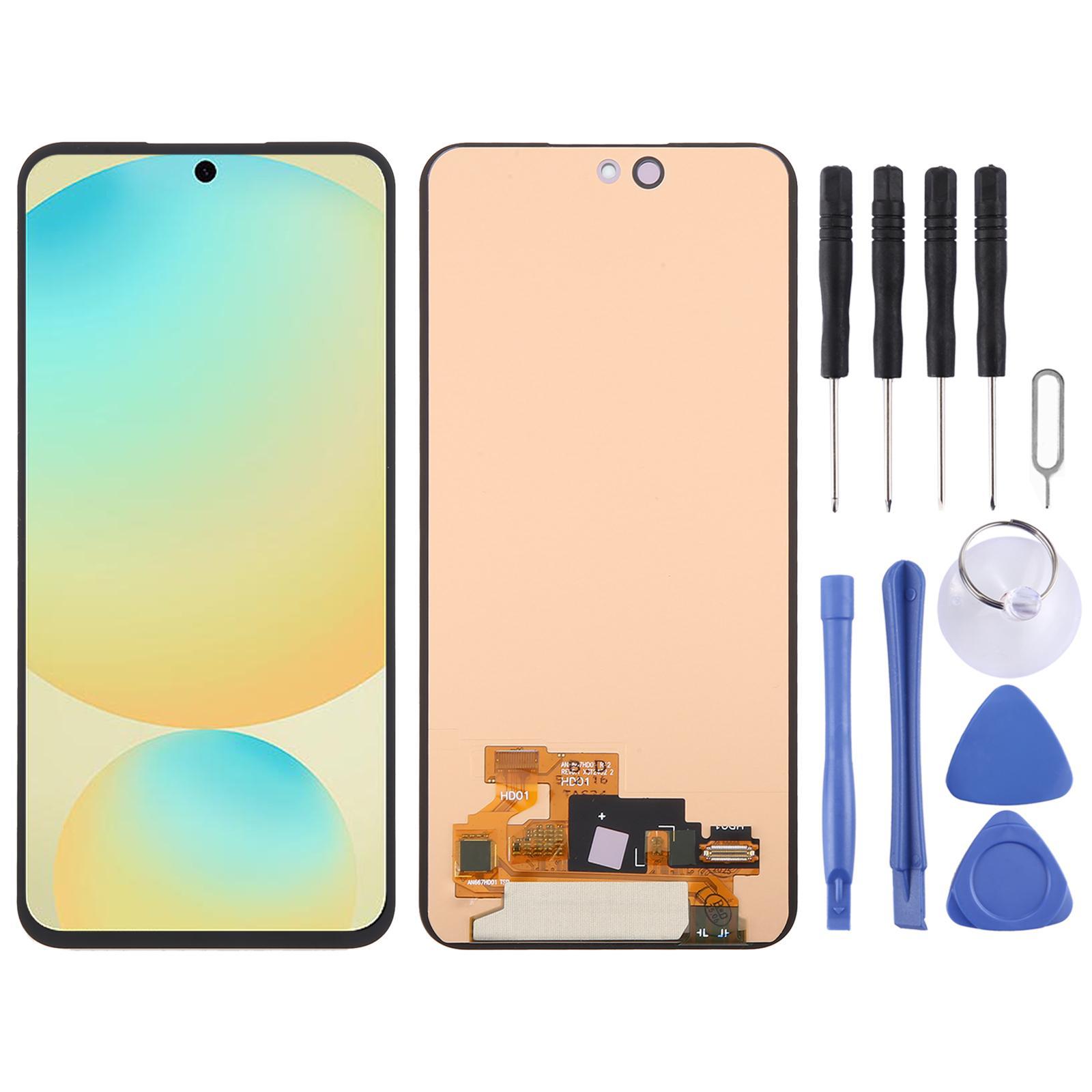 for samsung galaxy s24 fe sm-s721b oled lcd screen with digitizer full assembly