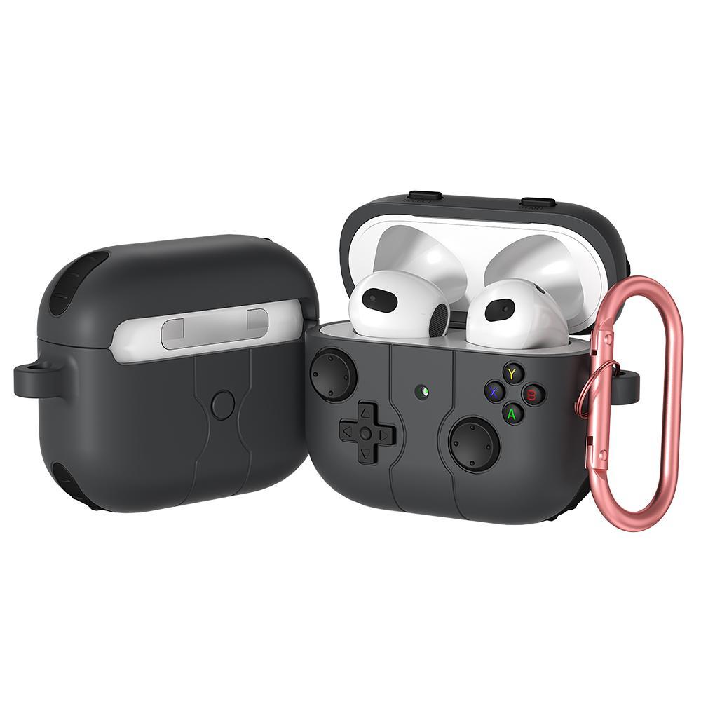 for airpods 3 game console style wireless earphone silicone casedark grey