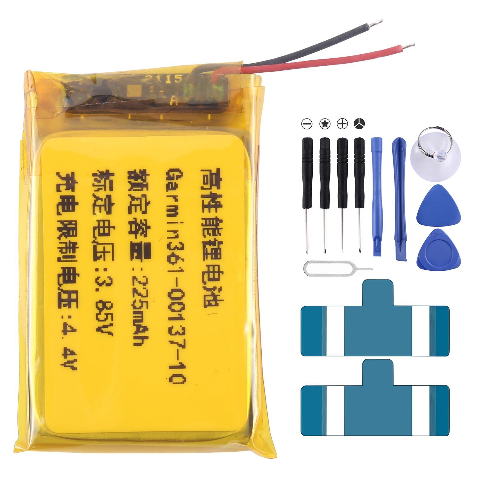 For Garmin Fenix 5S - 5S Plus 361-00096-00 285mA Battery Replacement