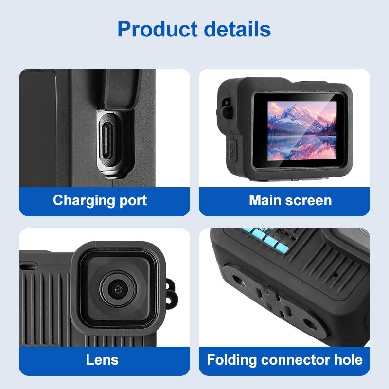 For GoPro HERO 2024 Side Interface Door Cover Black