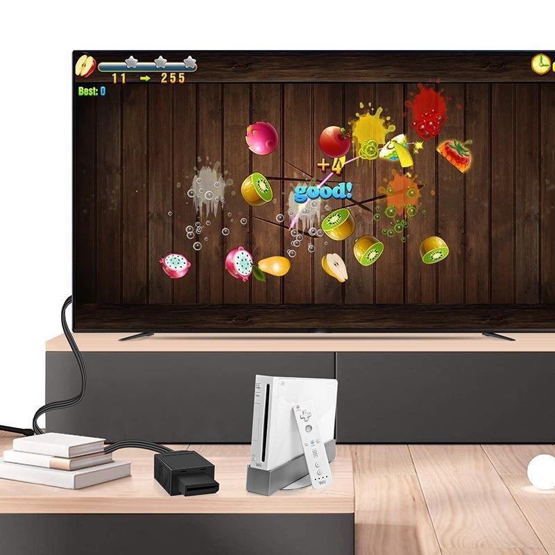 For Nintendo Wii To HDMI Converter Adapter Cable 1m 1080P For Full HD Device