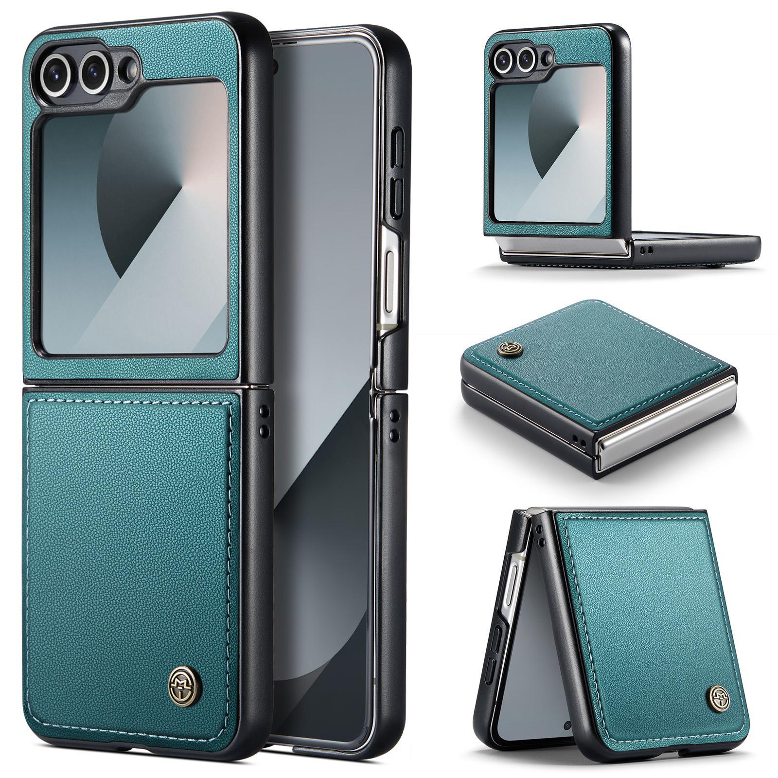 For Samsung Galaxy S25 Ultra 5G CaseMe 023 Butterfly Buckle Litchi Texture RFID Anti-theft Leather Phone CaseBlack