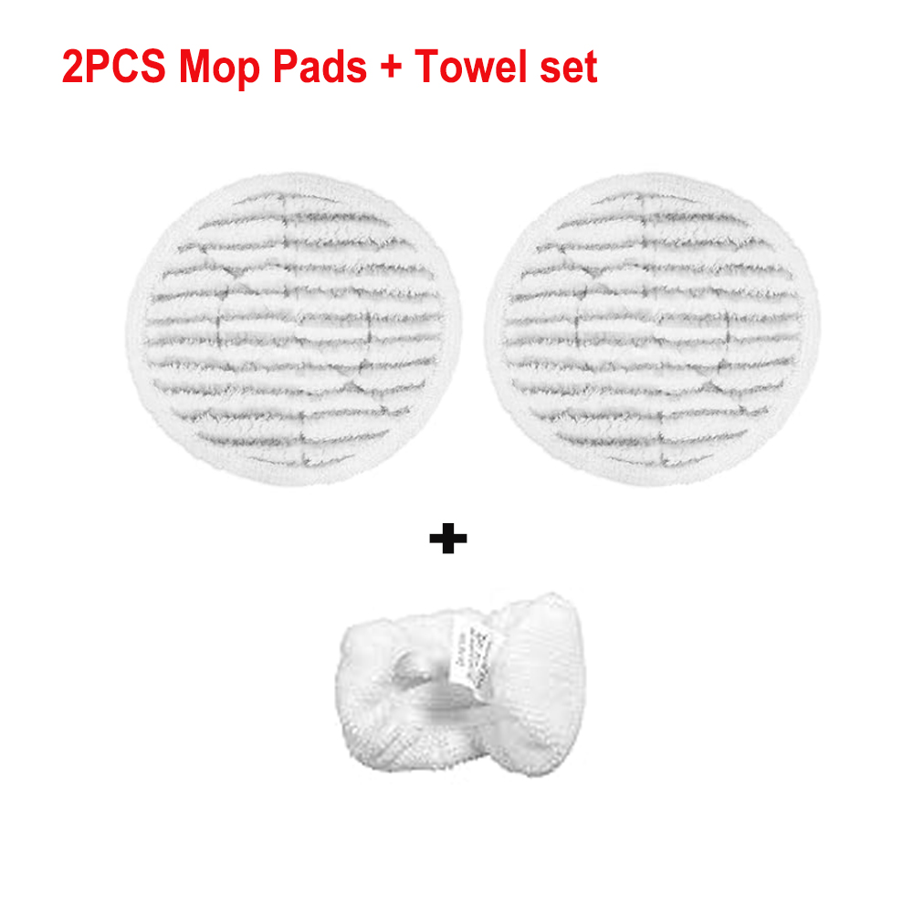 Mop Pads For Devoac VM6 Model Replacement Mop Pads Steam Mop Cleaner Accessories Spin Mop Part Accessories for VM6 Steam Mop