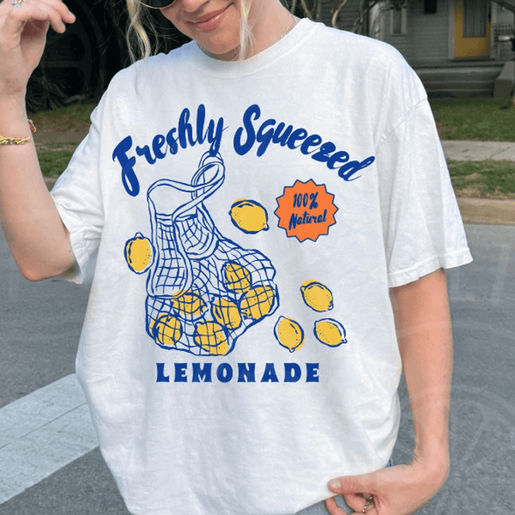 Lemonade Shirt Lemon Shirt Womens Summer Tshirt Vacation Shirt Limoncello Shirt Italian Summer Aest