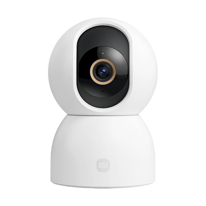 Original Xiaomi Mijia Smart Camera 4 9X Zoom Edition Baby Pet AI Facial Recognition Gesture Call Two-way Voice Camera For Mi Home APP, Plug:US Plug(White)