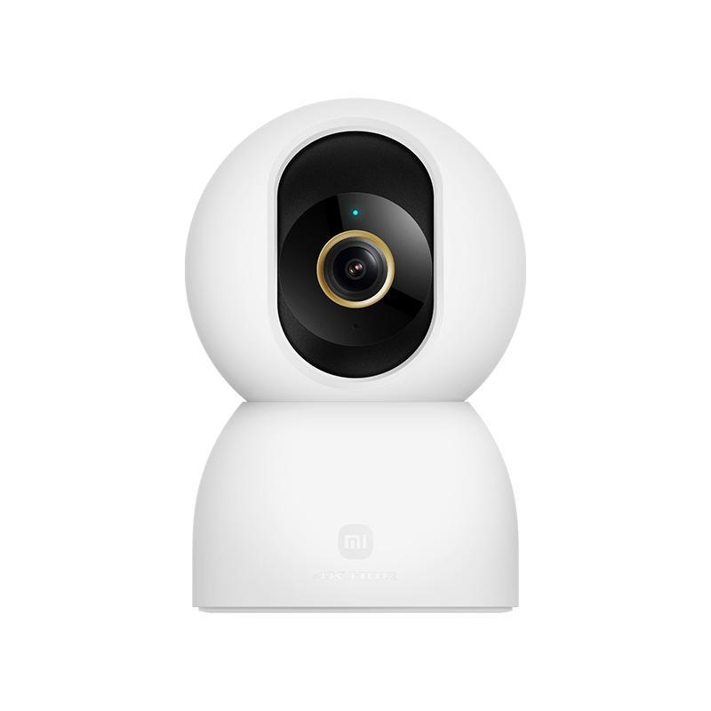 Original Xiaomi Mijia Smart Camera 4 9X Zoom Edition Baby Pet AI Facial Recognition Gesture Call Two-way Voice Camera For Mi Home APP, Plug:US Plug(White)