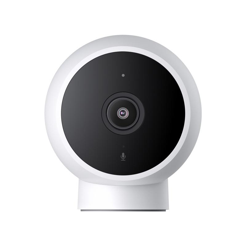 Original Xiaomi Mijia Smart Camera 4 9X Zoom Edition Baby Pet AI Facial Recognition Gesture Call Two-way Voice Camera For Mi Home APP, Plug:US Plug(White)