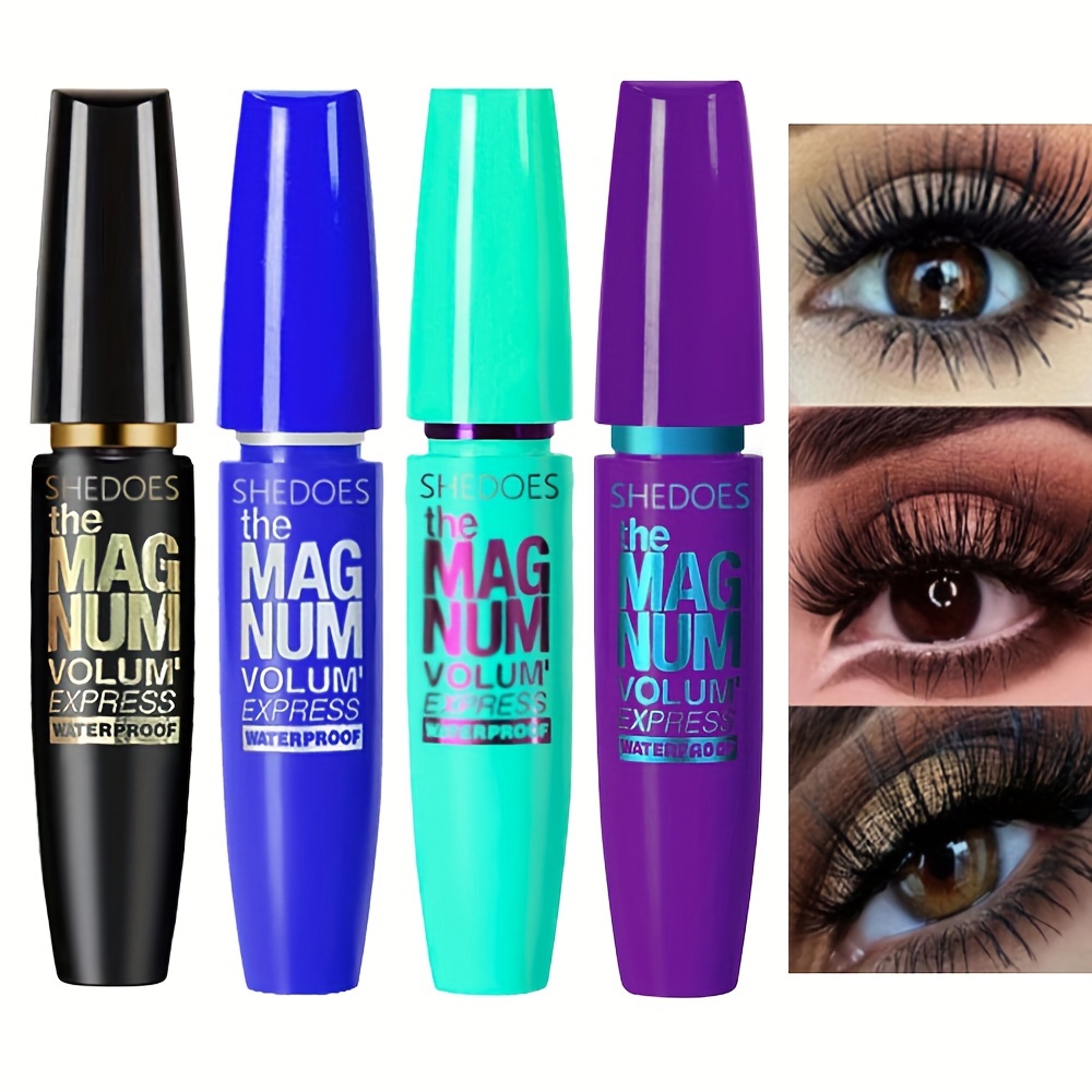 4D Black Mascara Thickening, Lengthening, Curling, Waterproof Liquid Fiber Mascara sf vvv
