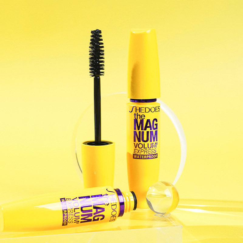 4D Black Mascara Thickening, Lengthening, Curling, Waterproof Liquid Fiber Mascara sf vvv