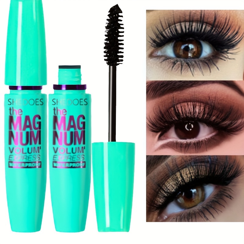 4D Black Mascara Thickening, Lengthening, Curling, Waterproof Liquid Fiber Mascara sf vvv