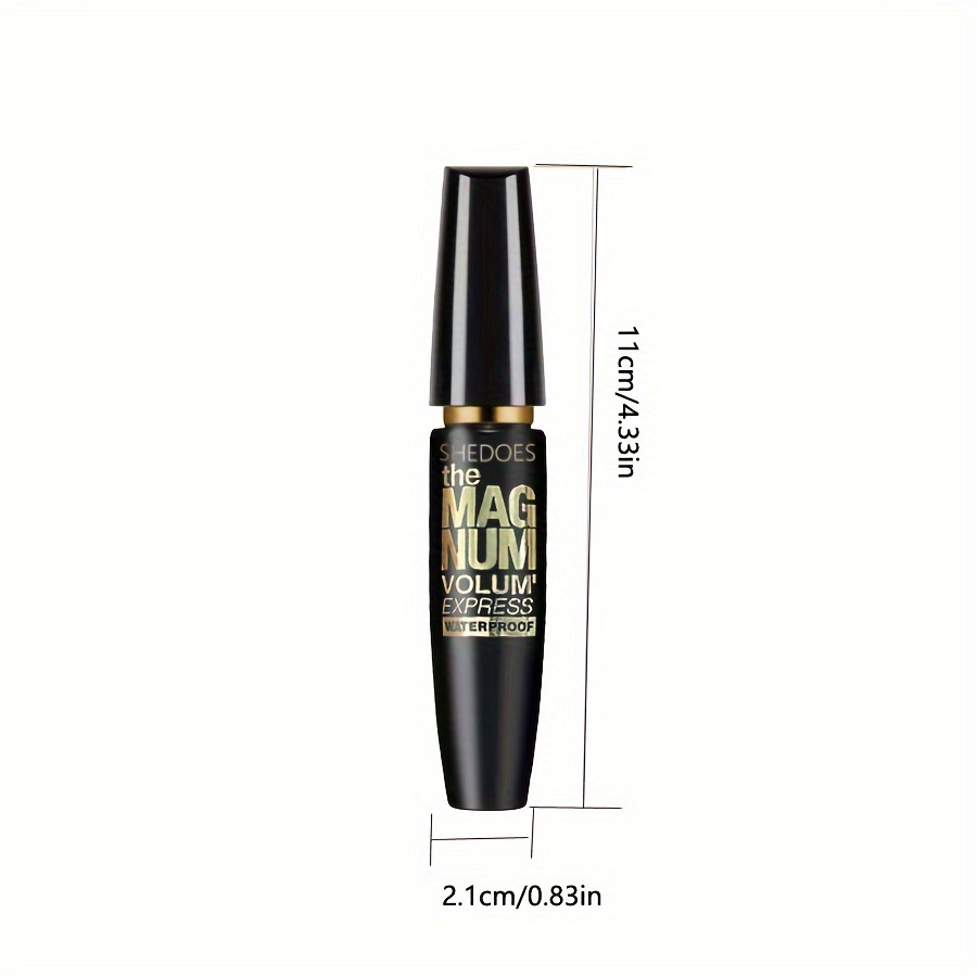 4D Black Mascara Thickening, Lengthening, Curling, Waterproof Liquid Fiber Mascara sf vvv