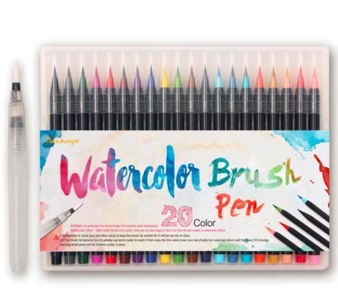 watercolor markers