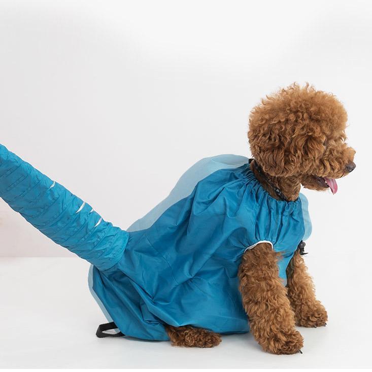 dog hair drying vest