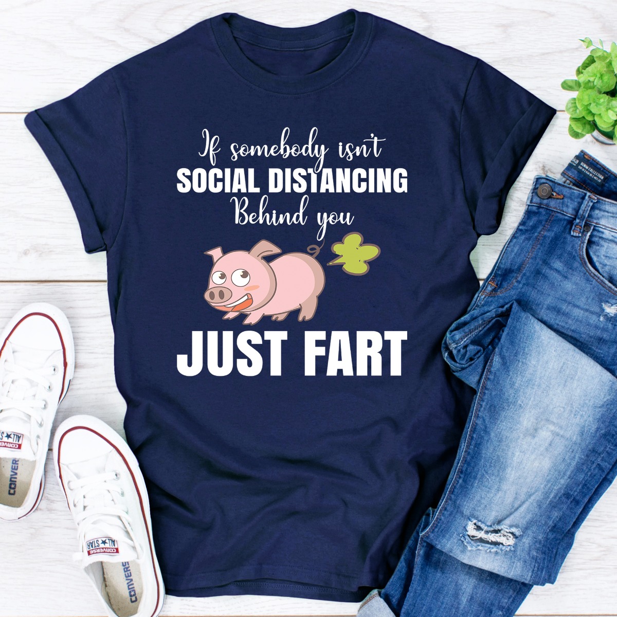 If Somebody Isn't Social Distancing 1